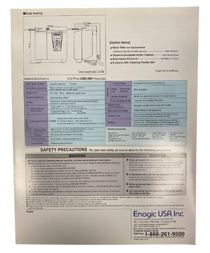 Leveluk Super 501 Brochure